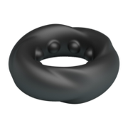 Crazy Bull - Daquez - Super Soft Siliconen ring - Model 4 - Zwart