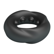 Crazy Bull - Daquez - Super Soft Siliconen ring - Model 4 - Zwart