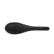 Rimba - Siliconen Ball Stretcher met Metalen Kogeltje - 35 gram  - Zwart
