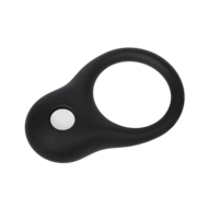 Rimba - Siliconen Ball Stretcher met Metalen Kogeltje - 35 gram  - Zwart