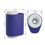 Pretty Love - DJ Lady - Squeezing Perfect Stroker - Blauw/Wit
