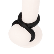 Rimba - Siliconen 8-vormige ring - Zwart