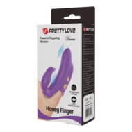 Pretty Love - Yenna - Krachtige Vinger Vibrator - Paars