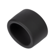 Rimba - Siliconen Scrotumring - Ballstretcher - Hoogte 30 mm - Zwart