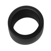 Rimba - Siliconen Scrotumring - Ballstretcher - Hoogte 30 mm - Zwart