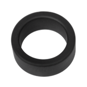 Rimba - Siliconen Scrotumring - Ballstretcher - Hoogte 20 mm - Zwart