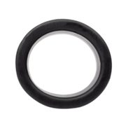Rimba - Siliconen Scrotumring - Ballstretcher - Hoogte 40 mm - Zwart