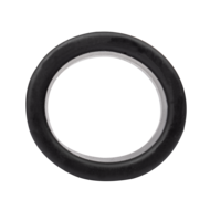 Rimba - Siliconen Scrotumring - Ballstretcher - Hoogte 40 mm - Zwart