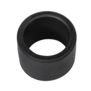 Rimba - Siliconen Scrotumring - Ballstretcher - Hoogte 40 mm - Zwart
