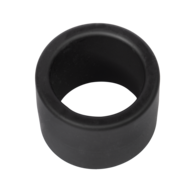 Rimba - Siliconen Scrotumring - Ballstretcher - Hoogte 40 mm - Zwart