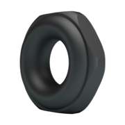 Crazy Bull - Jarvius - Super Soft Siliconen Cockring - Model 14 - Zwart