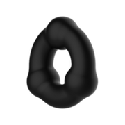 Crazy Bull - Super Soft Siliconen Ring - Model 7 - Zwart