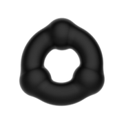 Crazy Bull - Super Soft Siliconen Ring - Model 7 - Zwart