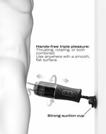 Dorcel - Thrust Blow Pro - Automatische Stotende Masturbator - Zwart