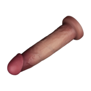 Lovetoy - Sliding Skin Vibrerende Dildo Pro II - Met Afstandsbediening - 23 cm - Lichte Huidskleur