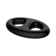 Crazy Bull - Super Soft Siliconen Cockring - Model 16 - Zwart