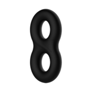 Crazy Bull - Super Soft Siliconen Cockring - Model 17 - Zwart