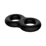 Crazy Bull - Super Soft Siliconen Cockring - Model 17 - Zwart