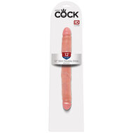 Pipedream - King Cock - Slanke Dubbele Dildo - 30,5 cm - Lichte Huidskleur
