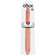 Pipedream - King Cock - Dubbele Dildo - Twee diktes- 40,5 cm - Lichte Huidskleur