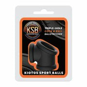 Kiotos - Siliconen Triple Hole Cocksling & Ballstretcher