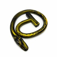 Kiotos - Monstar Cox Snakemaster - Lange Anaal Dildo - Zwart/Goud - Maat XL