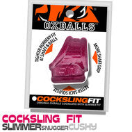Oxballs - Fit – Cocksling – Siliconen/TPR - Cherry Lips