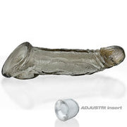Oxballs - Coach - Penis Sleeve - Siliconen/TPR - Rookgrijs