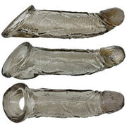 Oxballs - Coach - Penis Sleeve - Siliconen/TPR - Rookgrijs
