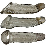 Oxballs - Coach - Penis Sleeve - Siliconen/TPR - Rookgrijs