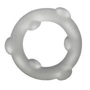 Oxballs - Spinner - Siliconen Cockring - Transparant