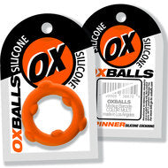 Oxballs - Spinner - Siliconen Cockring - Oranje