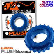 Oxballs - Plushy - Cockring – Blue Fire