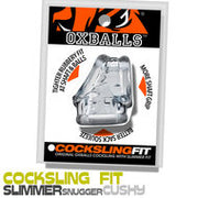 Oxballs - Fit – Cocksling – Siliconen/TPR - Transparant