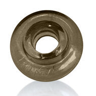 Oxballs - Rimz Softlips - Siliconen/TPR Cockring - Rookgrijs