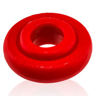 Oxballs - Rimz Big Softlips - Siliconen/TPR Cockring - Rood