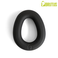 Brutus - Mucho Macho - Superzachte Siliconen Ergo Cockring - Zwart