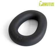 Brutus - Mucho Macho - Superzachte Siliconen Ergo Cockring - Zwart