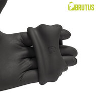 Brutus - Viceversa- Superzachte Siliconen Penis- en Scrotumring - Zwart