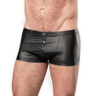 Amorable - Wetlook Herenshort - Zwart - Maat M/L