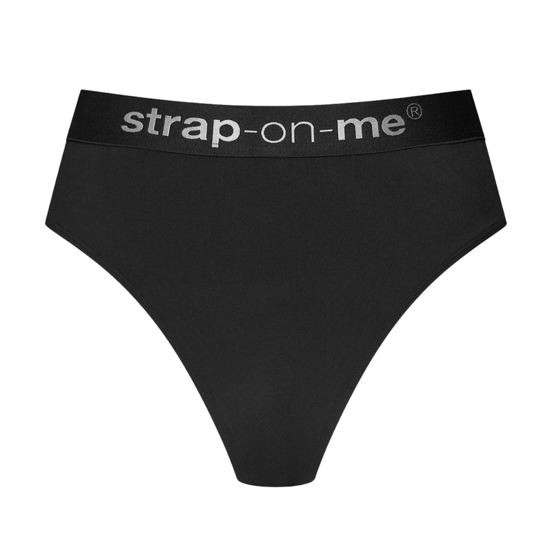 Strap-On-Me - Idole - Strap-On Harnas Slip - Zwart