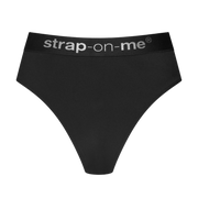 Strap-On-Me - Idole - Strap-On Harnas Slip - Zwart