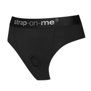 Strap-On-Me - Idole - Strap-On Harnas Slip - Zwart