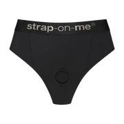 Strap-On-Me - Idole - Strap-On Harnas Slip - Zwart