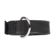 Rimba - Leren Cockstrap met Klittenband - Zwart
