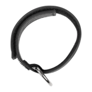 Rimba - Leren Cockstrap met Klittenband - Zwart