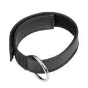 Rimba - Leren Cockstrap met Klittenband - Zwart