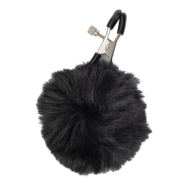Rimba - Tepelklemmen met Pompons - Zwart