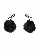Rimba - Tepelklemmen met Pompons - Zwart