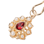 Rimba - Tepelklemmen met Strass Hanger - Goud